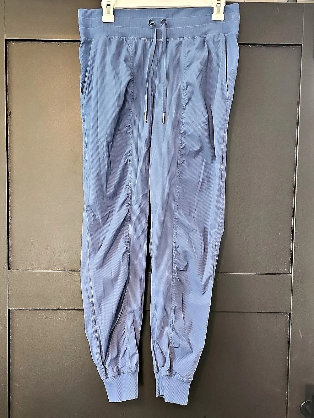 Womens Lululemon Dance Studio Mid-Rise Jogger Full Length Oasis Blue Size 8